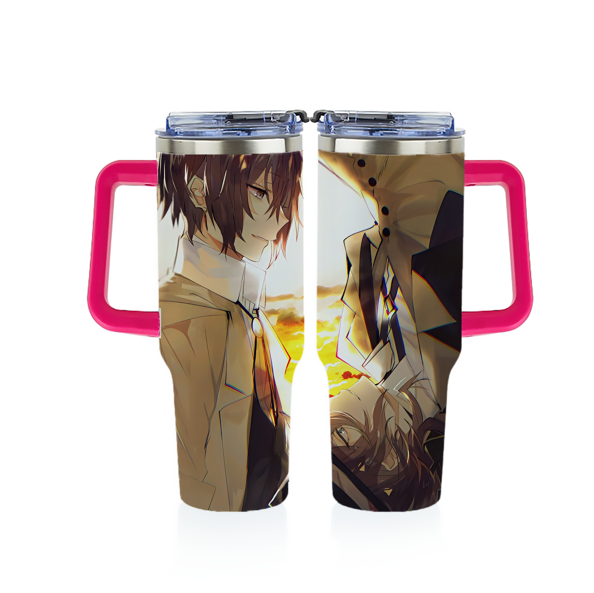 （画像用） 文豪ストレイドッグス Bungo Stray Dogs 1200ｍLフルプリント車用タンブラー